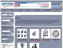 Tablet Screenshot of casters.e-rackonline.com