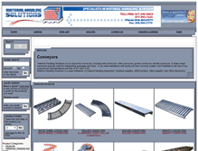 Tablet Screenshot of conveyors.e-rackonline.com