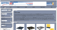Desktop Screenshot of plastic-pallets.e-rackonline.com