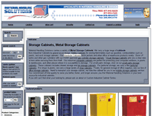 Tablet Screenshot of cabinets.e-rackonline.com